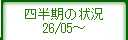 四半期の状況